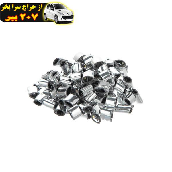 نگین توری زنبوری سپر جلو خودرو چیکال مدل P-513 مناسب برای پژو 206 بسته 150 عددی