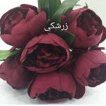 گل مصنوعی طرح پیونی کد pa0085