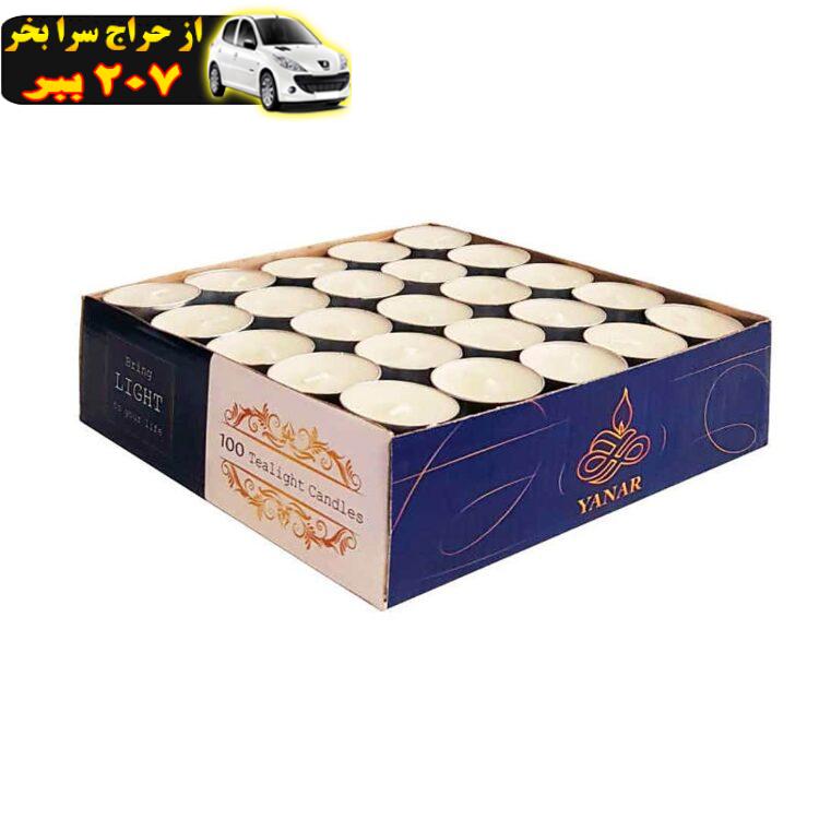 شمع وارمر یانار کد 1312 بسته 100 عددی