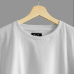 تی شرت آستین کوتاه مردانه مدل یقه گرد basic رنگ سفید