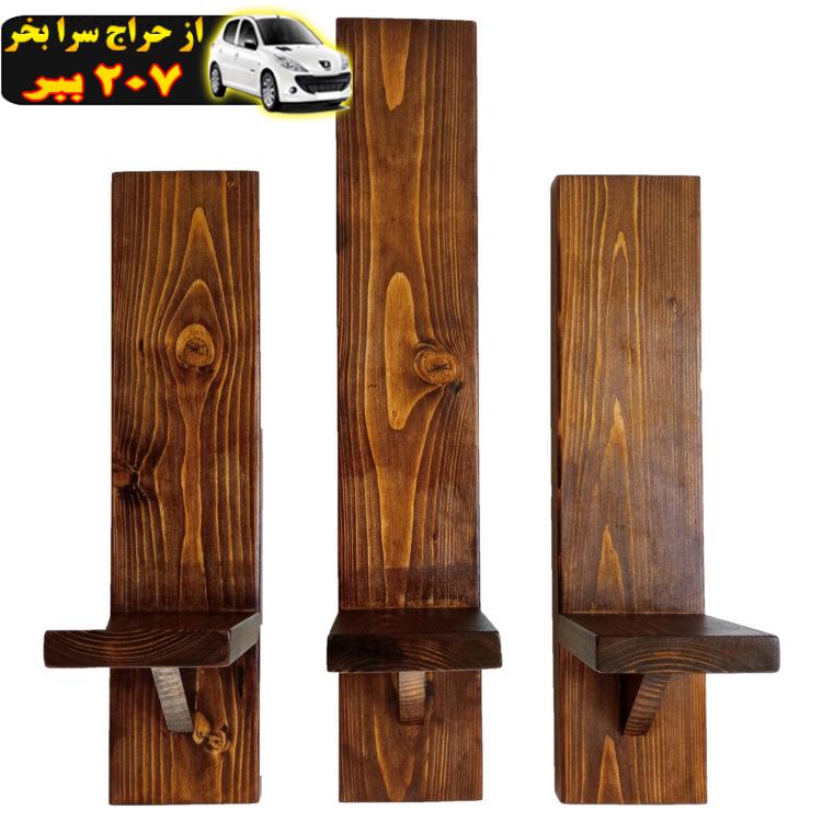 شلف دیواری مدل  SH4535 مجموعه سه عددی