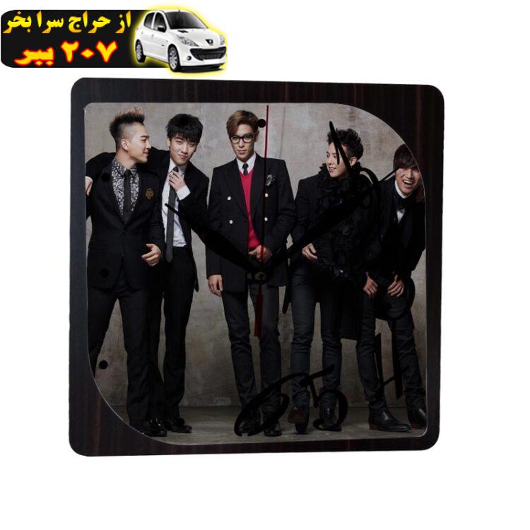 ساعت دیواری طرح گروه بیگ بنگ bigbang کد TA6