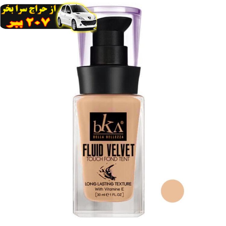 کرم پودر بکا مدل Fluid Velvet شماره 101 حجم 30 میلی لیتر