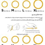 دستبند مردانه مدل دانلی کد M16 مجموعه 3 عددی سایز XL