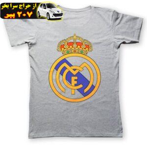 تی شرت به رسم طرح رئال مادرید کد 215