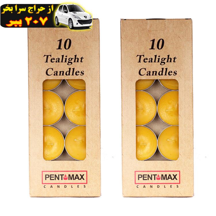 شمع وارمر پنت مکس مدل TeaLight بسته 20 عددی