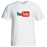 تیشرت آستین کوتاه مردانه طرح یوتیوب کد 9300