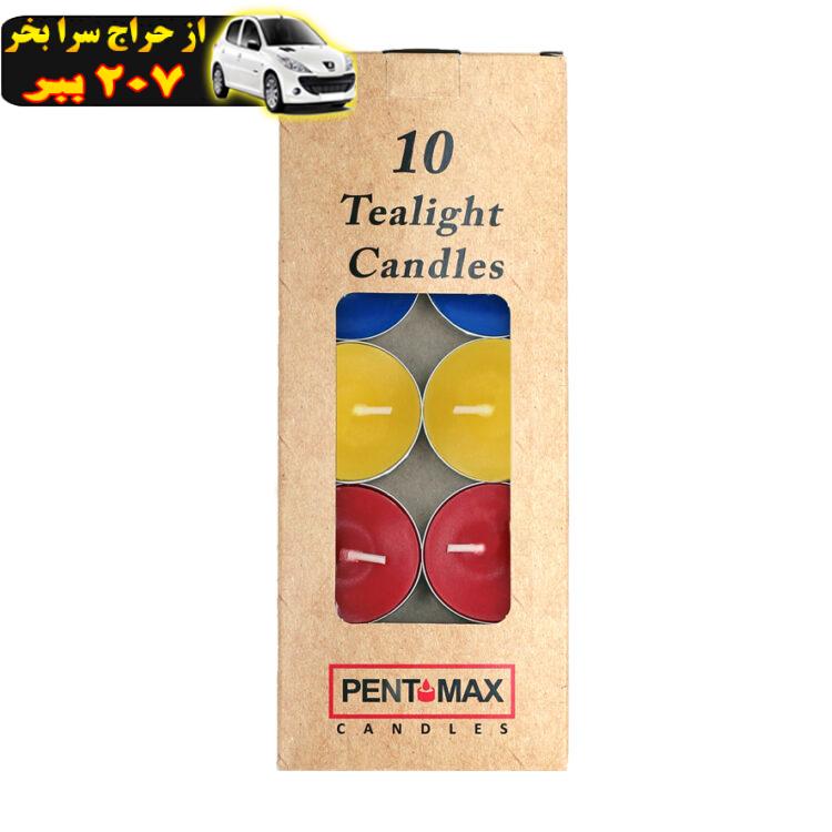 شمع وارمر پنت مکس مدل TeaLight بسته 10 عددی