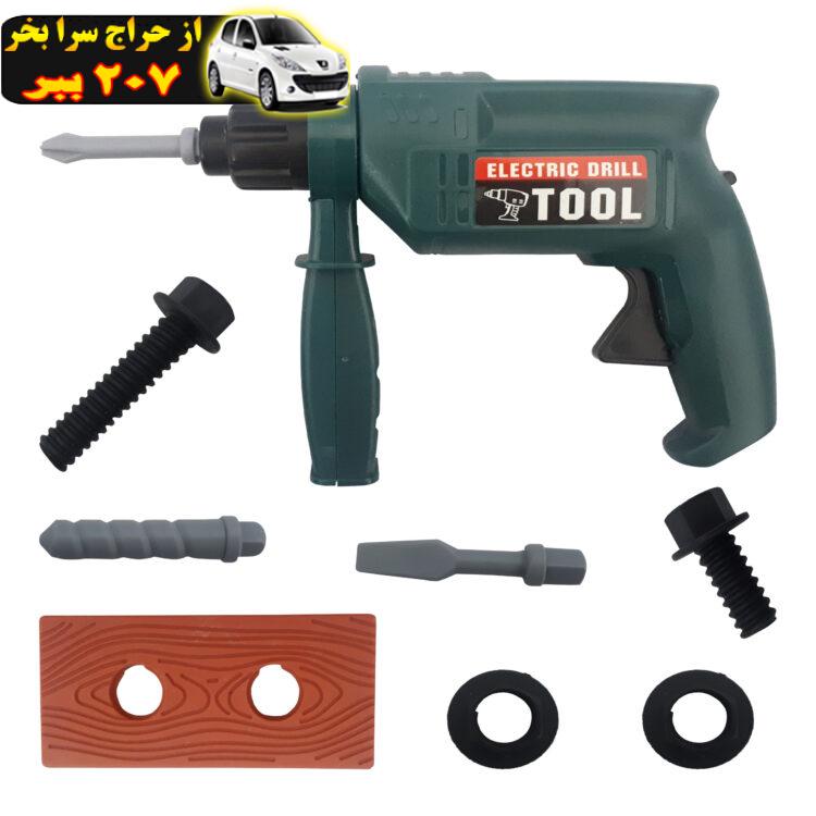 اسباب بازی دریل مدل Craftsman DEPOT کد 9630 بسته 8 عددی