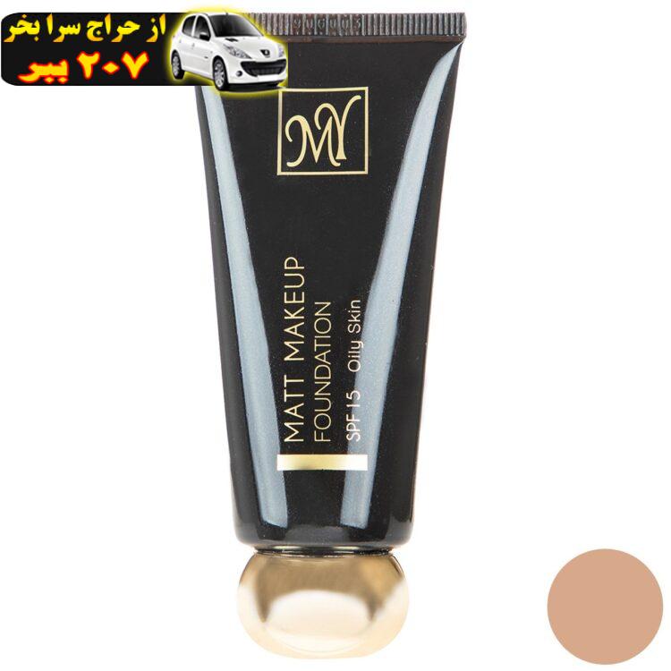 کرم پودر مای سری Black Diamond مدل Matt Makeup شماره 04