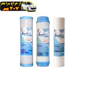 فیلتر دستگاه تصفیه آب آکوا پیورست مدل BL FILTER مجموعه 3 عددی