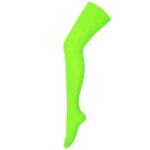 جوراب زنانه سیلکی مدل 1.20 رنگ سبز فسفری