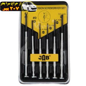 پیچ گوشتی جاب  مدل JB7007 بسته 6 عددی