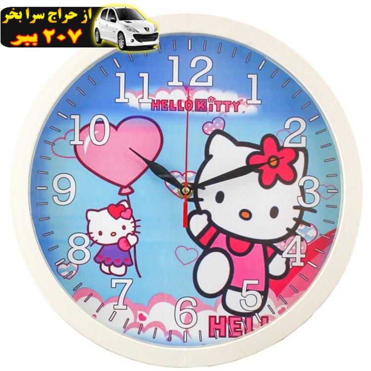 ساعت دیواری شیانچی طرح Hello kitty کد 10010051