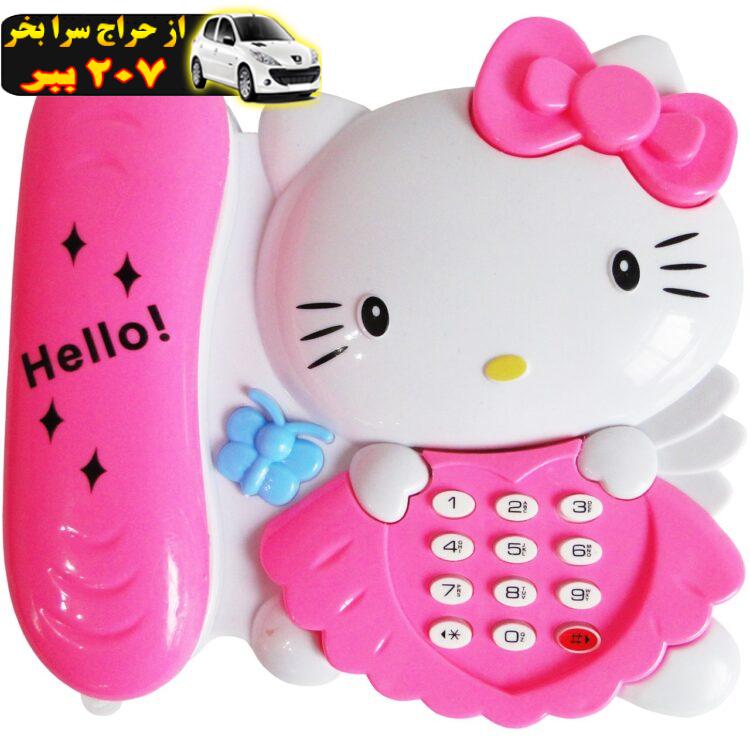 تلفن موزیکال مدل Hello Kitty