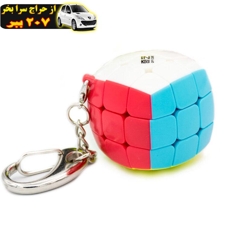 روبیک چی یی مدل جاکلیدی ابعاد 3x3 سانتی متر