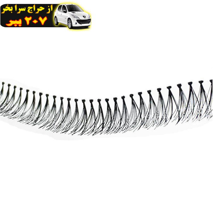 مژه مصنوعی ریلی مدل 10MM بسته 50 عددی