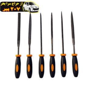 سوهان زرگری فرد کد MINI.6 مجموعه 6 عددی