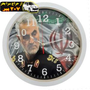 ساعت دیواری مدل سردار سلیمانی کد 01024