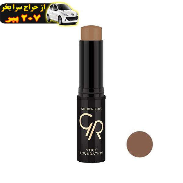 کرم پودر گلدن رز مدل stick foundation شماره 09