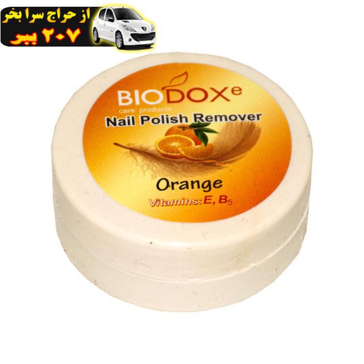 پد لاک پاک کن بیوداکس مدل orange بسته 24 عددی