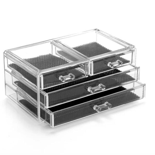 استند لوازم آرایشی نیلوشاپ مدل چهار کشو کد 4Drawers