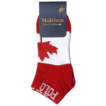 جوراب مردانه طرح پرچم کانادا