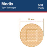 چسب تزریق مدیکس مدل Sp500 بسته 500 عددی