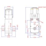 موتور گیربکس گجت مدل 250RPM 3-6v