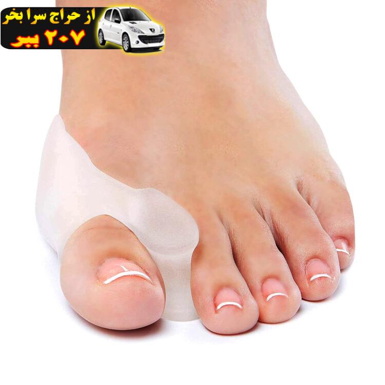 پد فاصله دهنده انگشت شصت پا مدل carefoot-100 بسته 2 عددی