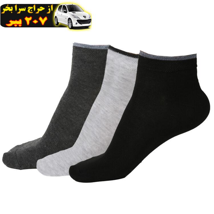 جوراب مردانه اسپست مدل ASP-Simple-M مجموعه سه عددی