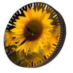 ساعت دیواری مدل گل آفتابگردان