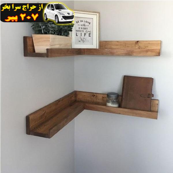 شلف دیواری مدل q corner