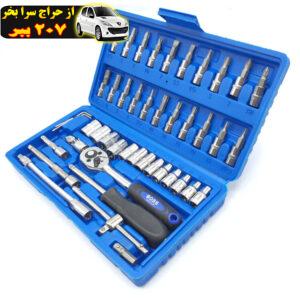 آچار همه کاره باس مدل DR.SOCKET-SET مجموعه 46 عددی