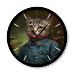 ساعت دیواری راویتا مدل گربه ها کد 3307