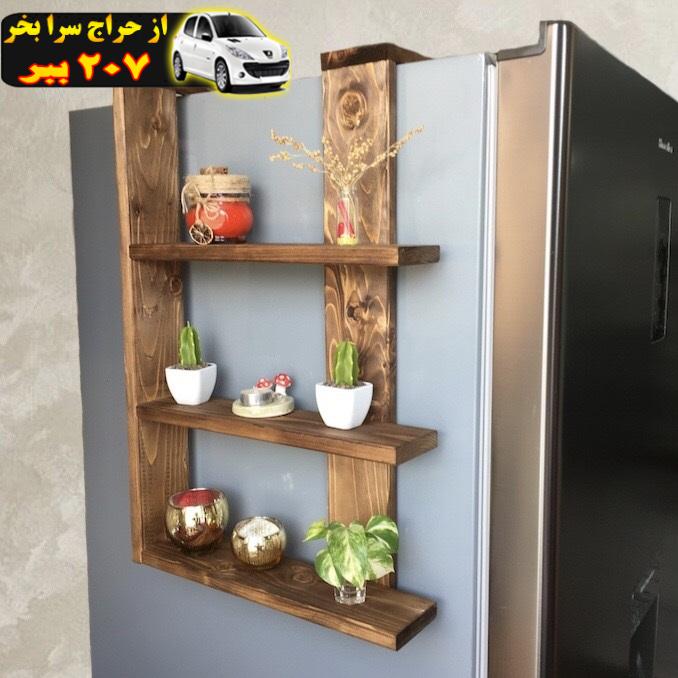 شلف دیواری روستیک دکور مدل W1211