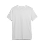 تی شرت آستین کوتاه زنانه مدل پنبه ای رنگ سفید