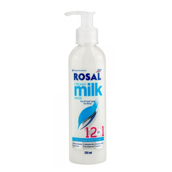 ماسک مو رزال مدل milk 12 in1 حجم 400 میلی لیتر