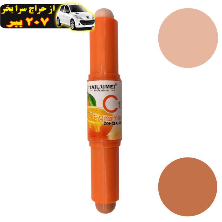 کانتور و کانسیلر تایلامی مدل Vitamin C شماره 101