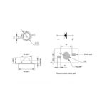 دیود ال ای دی 3 وات مدل UV 456 بسته 2 عددی