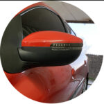 محافظ ژله ای قاب آینه خودرو آرسی زد اسپرت مدل BKCH207 مناسب برای پژو 207