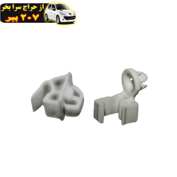 خار میل کاپوت خودرو چیکال مدل CH 0152 مناسب برای پراید بسته 2 عددی