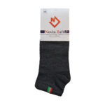 جوراب ساق کوتاه مردانه نوین بافت طرح پرچم LK36 بسته 6 عددی