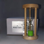 ساعت شنی واتان مدل کپسولی wooden-3min