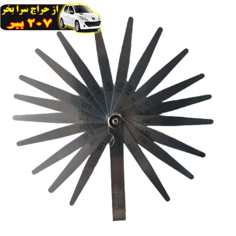 مجموعه 20 عددی آچار فیلر کد TM101