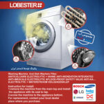 فیلتر رسوب‌گیر ماشین لباسشویی و ظرفشویی لابستر مدل 2/New-L100 مجموعه 2 عددی