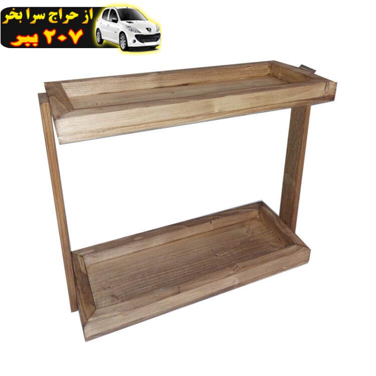 شلف رومیزی مدل WOOD10