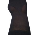 جوراب زنانه مدل پارازین دوکفدار ضخیم رنگ مشکی بسته 3 عددی