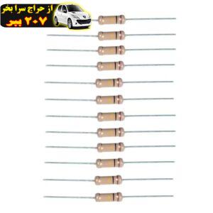 مقاومت 100 کیلو اهم 2 وات کد 611 بسته 12 عددی