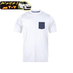 تی شرت آستین کوتاه مردانه رانژ مدل   جیب دار 22RA02D05M-2439-01